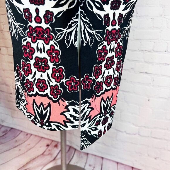 H&M COLORFUL PRINT BUTTON BACK DRESS - 4 - Picture 5 of 5